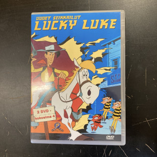 Lucky Luke uudet seikkailut - Kokoelma 4 2DVD (VG-M-/M-) -animaatio-